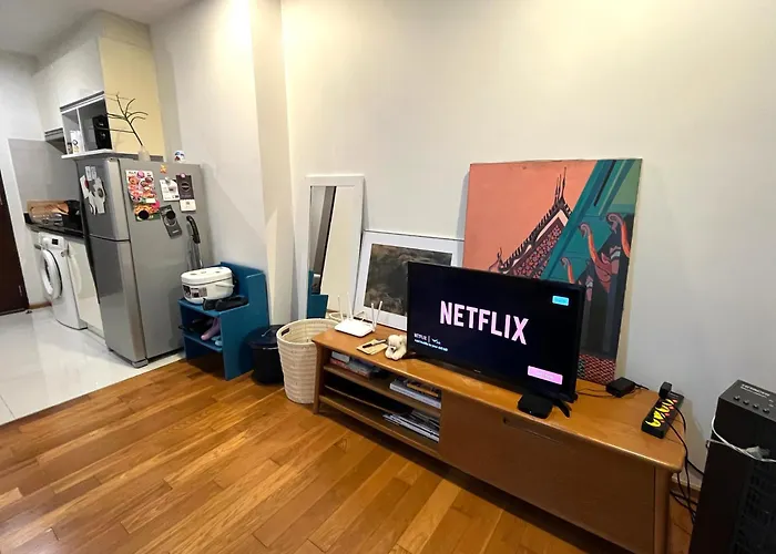 Your Cozy Away From Steps To Bts & Mall W Netflix Апартаменты Бангкок
